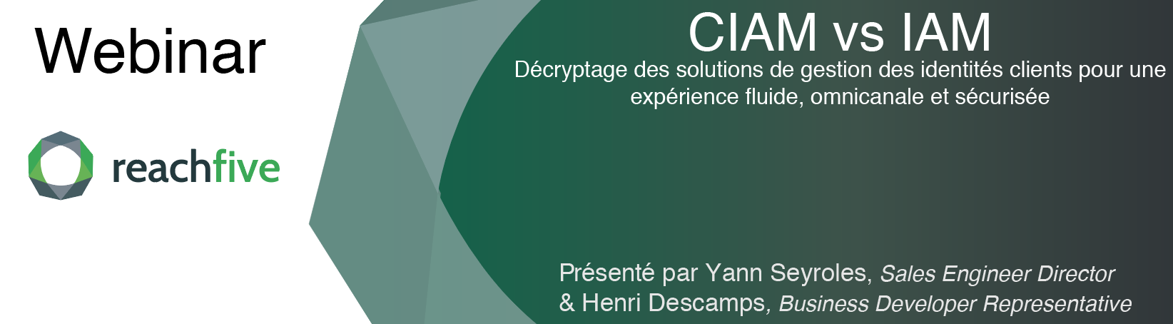 Webinar CIAM vs IAM Webinar CIAM vs IAM