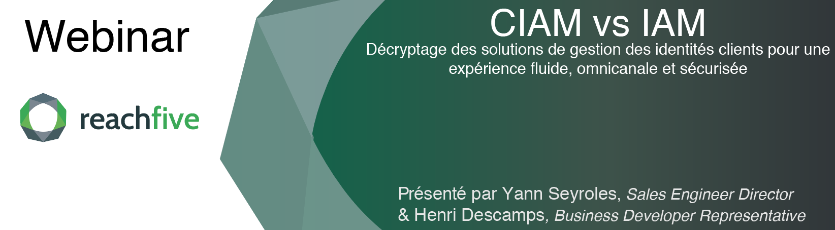 Webinar CIAM vs IAM